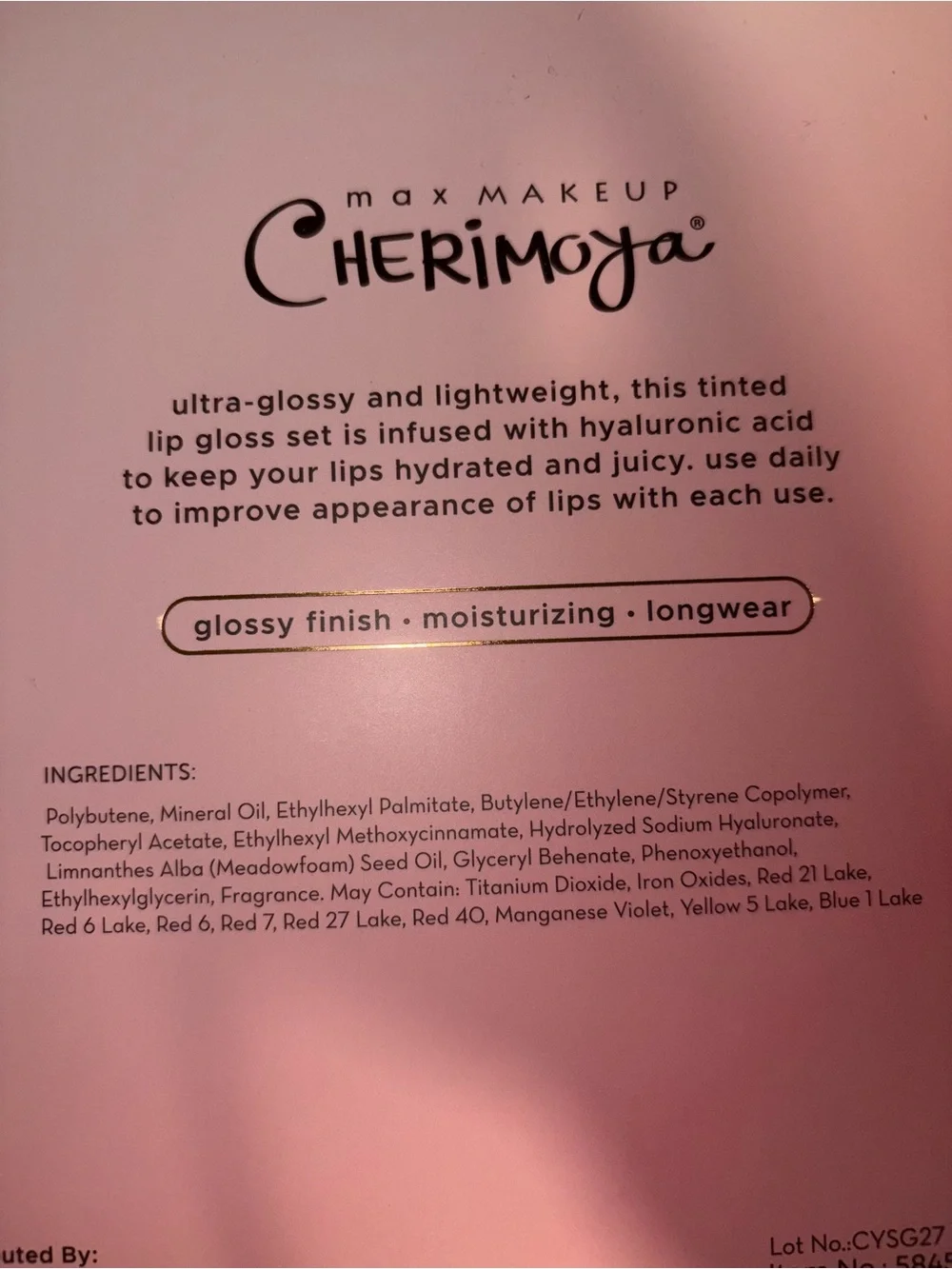 Lip Oil Trio - Watermelon Flavored (Rosé Glow, Ruby Shine, Candy Sky)
